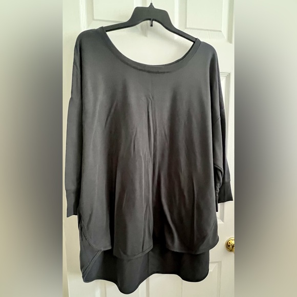 Danskin Now Tops Danskin Now Size 4x Womens Sport Tunic In Charcoal